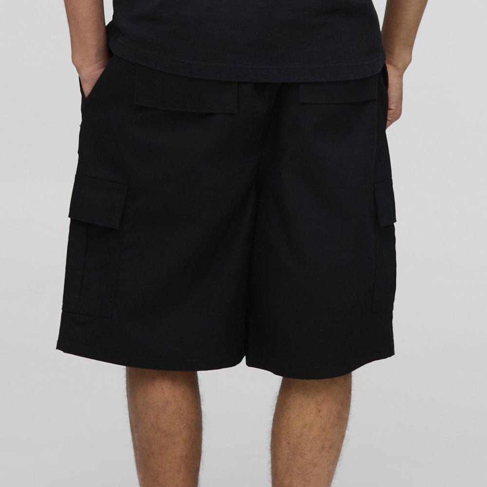 Waist Ripstop Printed Relaxed Cargo Shorts - Image 2