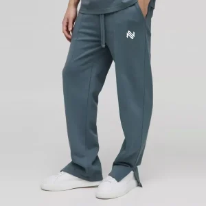 Relaxed Edizione Heavyweight Pintuck Split Hem Joggers